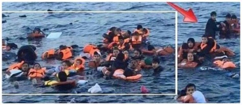 migrants at sea